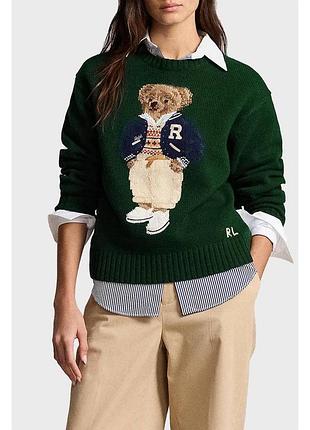 Светрик жіночий polo ralph lauren з ведмедиком