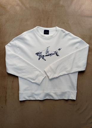Свитшот мужской paul & shark белые