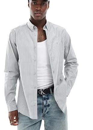 Стильная мужская рубашка calvin klein jeans, размер м.