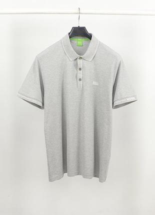 Чоловіча polo футболка hugo boss silver