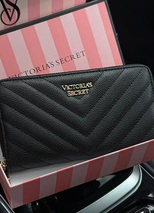 Жіночий гаманець victorias secret чорний