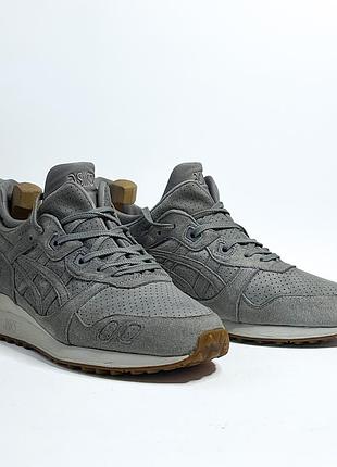 Чоловічі замшеві кросівки asics gel-lyte mt grey g-tx (hl7y1) оригінал, р. 42