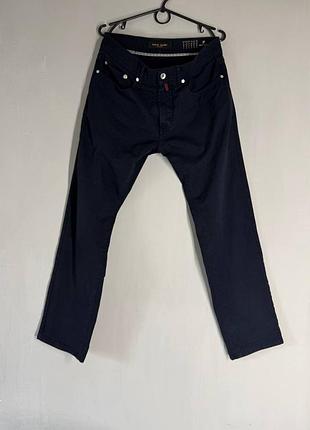 Мужские брюки брюки брюки pierre cardin lyon w32/l30 оригинал, темно-синие
