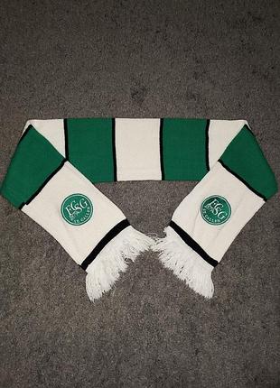Фанатский футбольный шарф фк «санкт-галлен» (fc st. gallen)