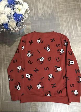 Primark  disney💙на дівчинку червоний світшот із мікі маусом💛розмір 34/xs/42/жіночий одяг/підлітковий одяг/унісекс 8