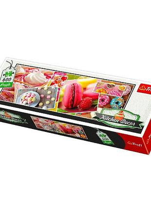 Пазлы trefl kitchen decor panorama солодка 600 деталей.
