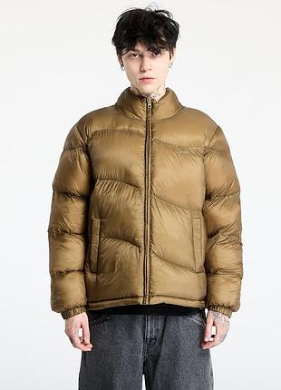 Нова куртка-пуховик dime (куртка dime classic ripstop puffer unisex gold) з європи l