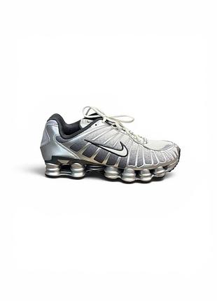 Кросівки nike shox tl silver, розмір 45(29 см). оригінал