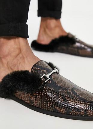 Мюлі лофери 43 розмір/28 см asos асос