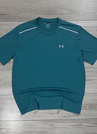 Новая мужская спортивная футболка андер армор under armour tech reflective, факт xxl, оригинал