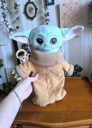 М'яка іграшка малюк йода ґроґу (baby yoda grogu) зоряні війни / мандалорець