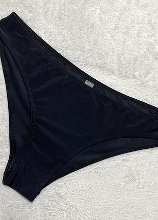 Низ от купальника плавки черные женские xl средняя посадка