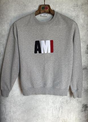 Світшот ami paris terry cloth logo sweatshirt