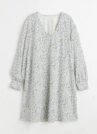 Нова віскозна сукня сорочка вільного крою h&m новое вискозное платье свободного кроя