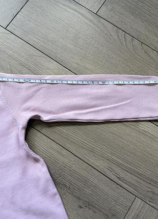 Кофта футболка в рубчик zara 6