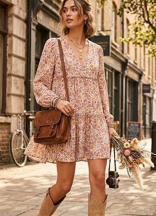 🤍 легка ніжна,вільна сукня в стилі boho  🤍