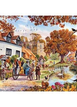 Фірмовий пазл the village path (сільська стежка) від бренду puzzle world 500 шт
