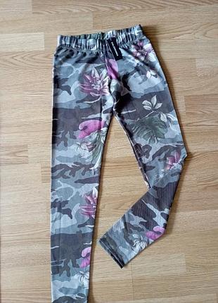 Лосини calzedonia camouflage flori
