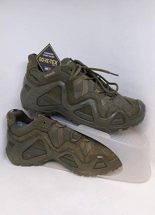 Кроссовки мужские тактические lowa zephyr#x lo tf в цвете ranger green оригинал, новые