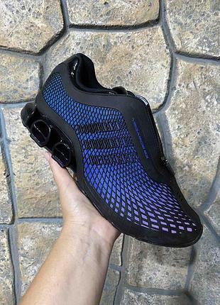 Кросівки чоловічі adidas megaride s2  бігові повсякденні тренувальні чорно сині  40,5- 41 - 42  42,5 - 43 розмір