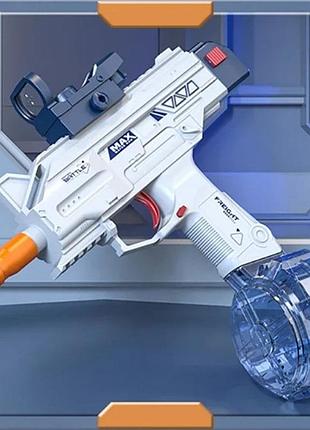 Водяний автомат electric water gun uzi-smg blue на акумуляторі