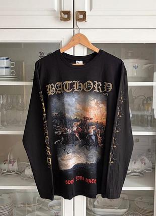 Нова лонгслів bathory - blood fire death