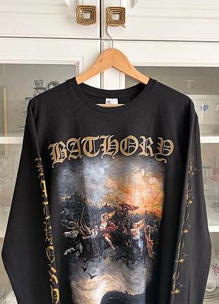 Нова лонгслів bathory - blood fire death 3