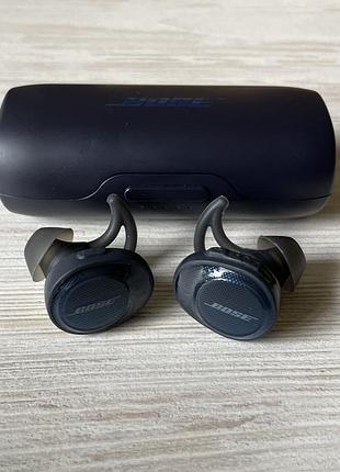 Наушники bose soundsport free wireless headphones blue/yellow