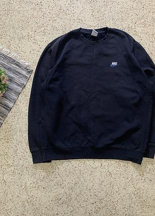 Nike mini logo sweatshirt найк світшот кофта чоловіча