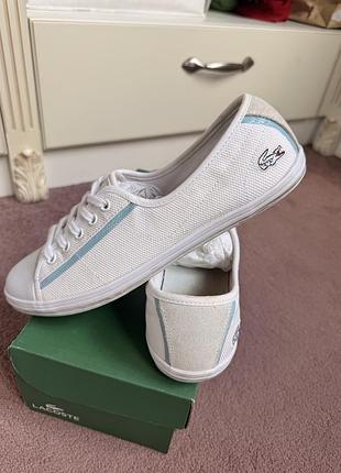 Кеди мокасини lacoste ziane