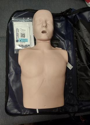 Prestan ultralite cpr манекен тренажер для слр торс дорослий серцево-легенової та мозкової реанімації