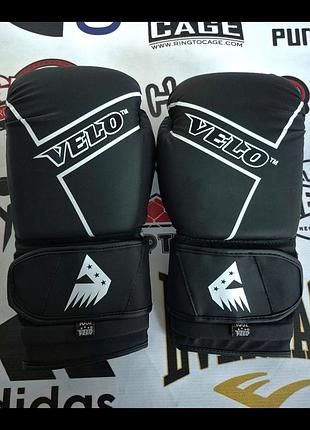 Velo matte 16 oz  оригінал боксерські рукавиці для боксу 16 унцій