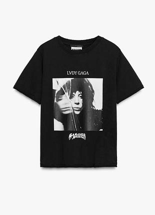 Футболка zara x mayhem x lady gaga | розмір m