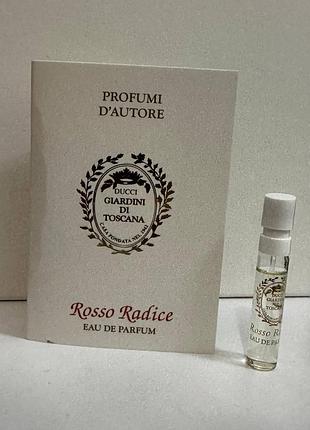 ❤️giardini di toscana rosso radice, пробник, оригінал