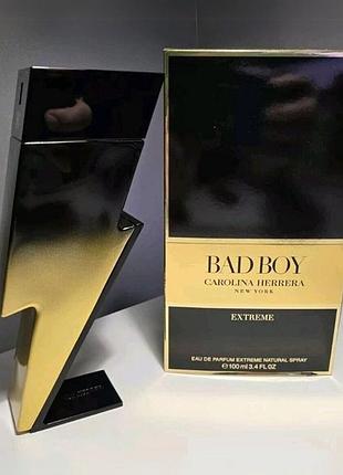 Bad boy extreme carolina herrera 100 мл