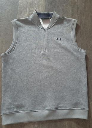 Оригинальный мужской спортивный жилет under armour storm 1/4 zip размер l