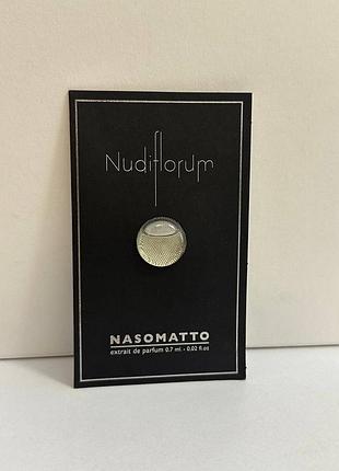 ❤️nasomatto nudiflorum, пробник, оригінал