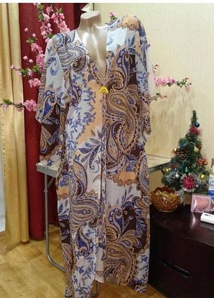 Шифоновая пляжная туника 98110 eur 38