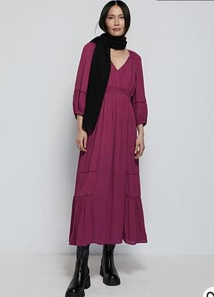 Новое платье 👗 фуксия большого размера