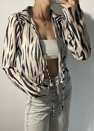 Кофточка в сіточку bershka xs/s