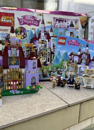 Фирменный конструктор lego disney princess заколдованный замок принцессы белль лего десней (41067) оригинал