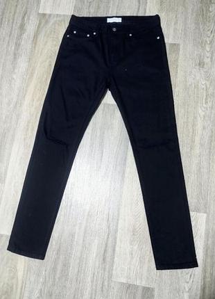 Мужские рваные джинсы topman , размер 32/32 stretch skinny .