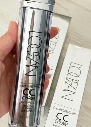 L'ocean сс крем адаптується під тон шкіри із захистом від сонця spf 45