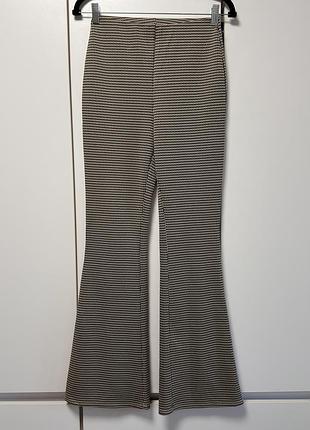 Брюки у гусячу лапку, h&m