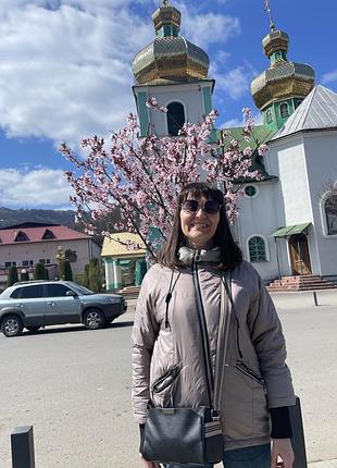 Елегантна жіноча 👜 слінг-сумка через плече з натуральної шкіри