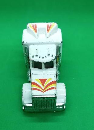 Винтажная машинка hot wheels long shot 1982 mattel hong kong. коллекционный металлический грузовик