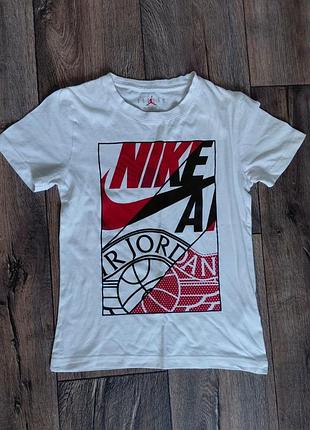 Nike air jordan футболка оригінал дитяча 8-10 років jordan nike