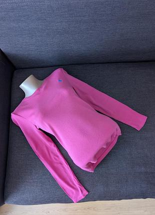 Розовый лонгслив от polo ralph lauren