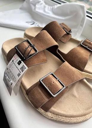 Шлепанцы zara 39-40