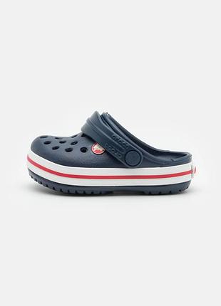 Дитячі crocs клоги сині шльопанці